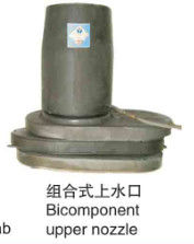 Cylindrical Composite ZrO2 Ladle Shroud  Lining Tundish Upper Nozzle
